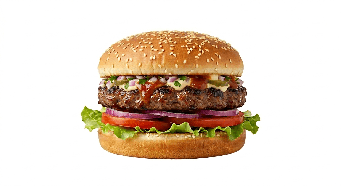 Broodje hamburger speciaal