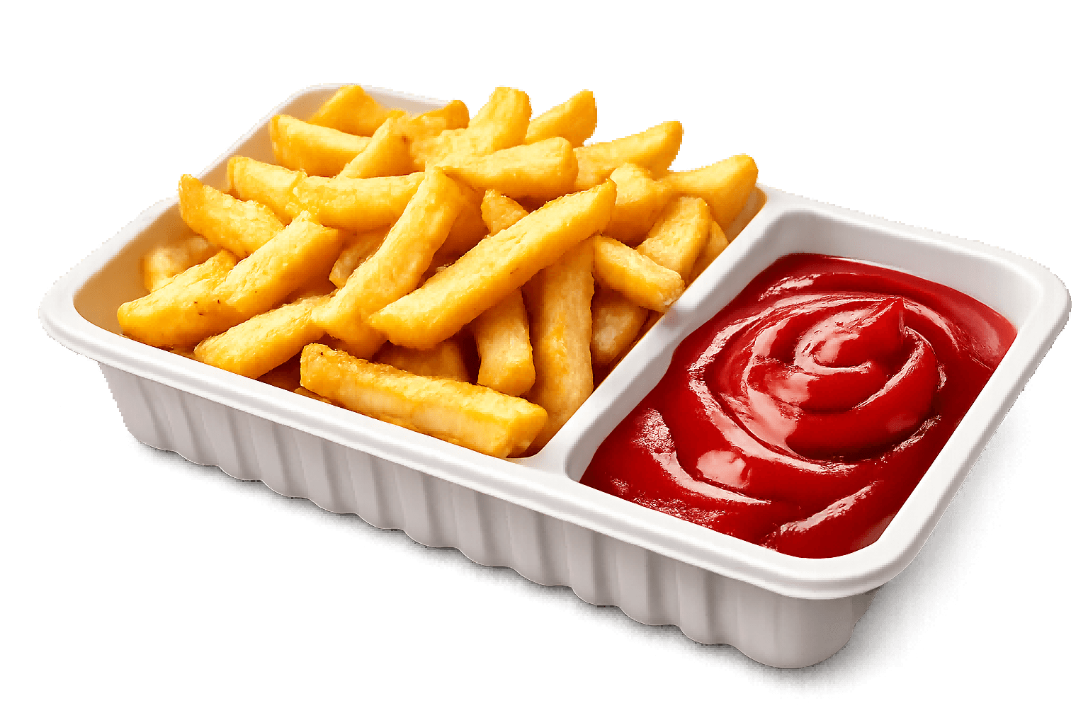 Patat ketchup